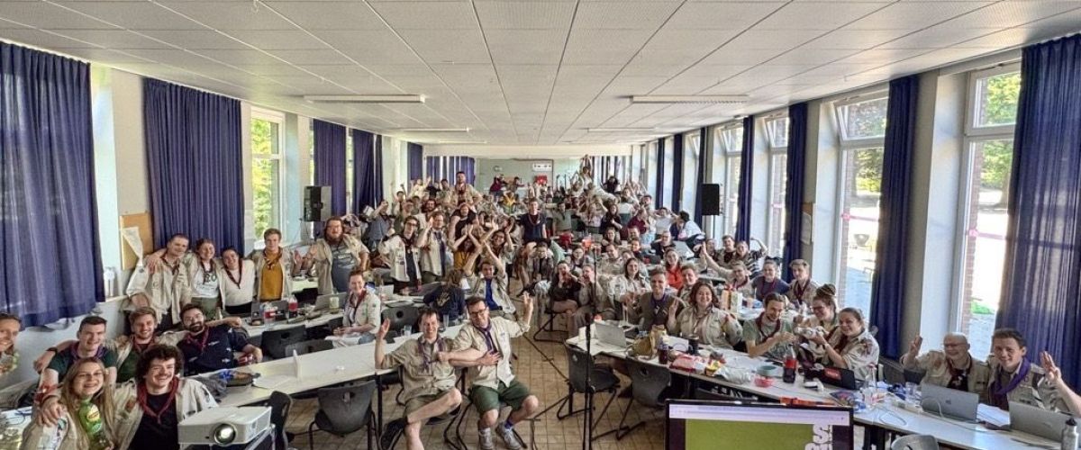 VR verbondsraad in feeststemming