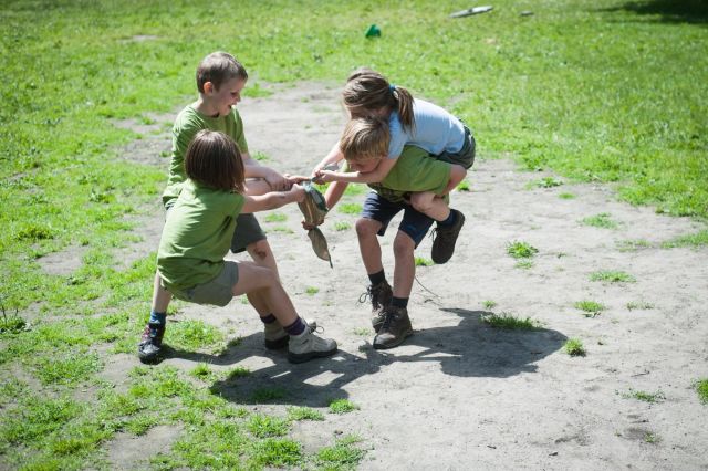 Spelende kinderen