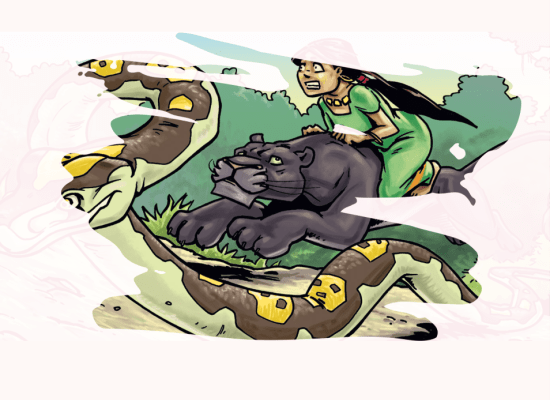 illustratie jungle boek